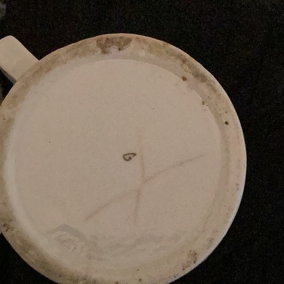 Shabby chic vintage small floral pitcher - Picture 5 of 8